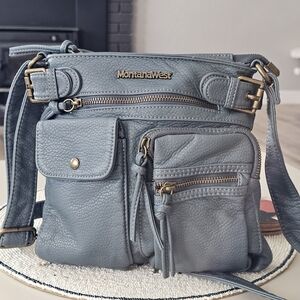 Montana West Blue Crossbody Bag